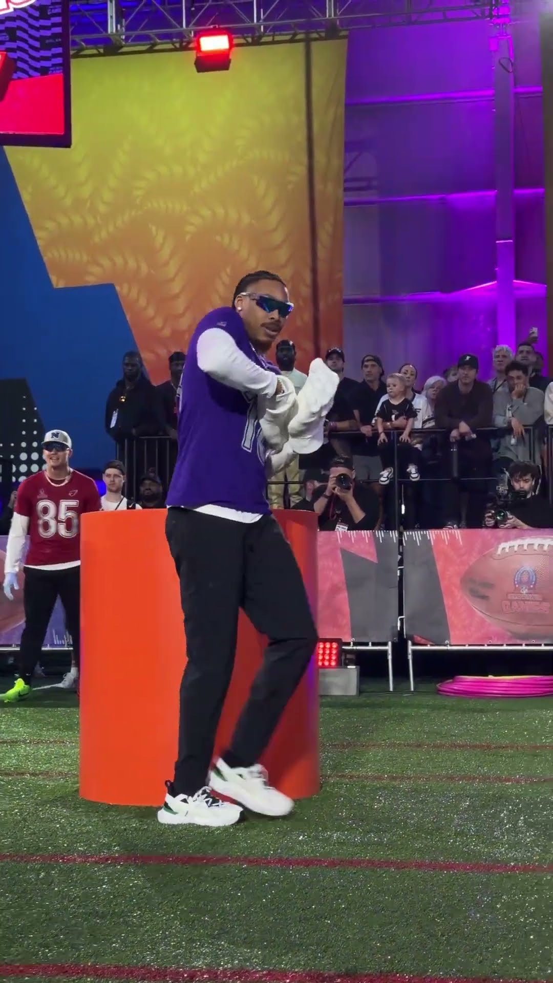 Justin Jefferson One-Handed Catches During Pro Bowl Skills Challenge ? | ?: ESPN
